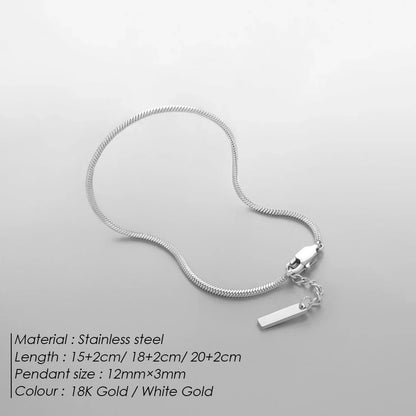 Square Chain Bracelet